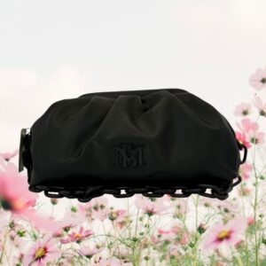 Badgley Mischka Black Chain Clutch